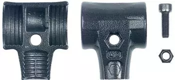 Wiha Hammerschalen-Set mit Schraube und Sicherungsmutter f&uuml;r Safety Schonhammer (26670)