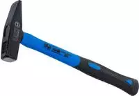 BGS-technic Schlosserhammer 3852, 300g Kopfgewicht, mit Fiberglasstiel