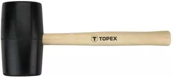 Topex Gummihammer 900g, Holzstiel (TOP-02A347)