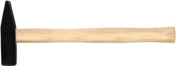 TOYA Schlosserhammer 500g mit Holzstiel, geschmiedeter Stahl (30050)