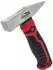 LuxusKollektion Schlosserhammer 388g mit Gummigriff, rot