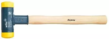Wiha Rückschlagfreier Schonhammer mit Hickory-Holzstiel 40mm Wiha Rückschlagfreier Schonhammer mit Hickory-Holzstiel 40mm