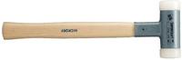 HALDER Schonhammer SUPERCRAFT Hickory-Stiel,Nylon,80mm r&uuml;ckschlagfrei