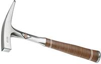 PICARD Ganzstahl Geologenhammer 500g mit Spitze und Ledergriff Nr. 761