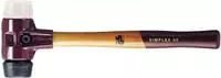 Halder Schonhammer Simplex 80 mm Gummi / Nylon - 3028.080