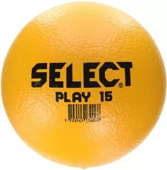 SELECT Schaumball Mit Pu-Haut Knautschball orange 46 cm