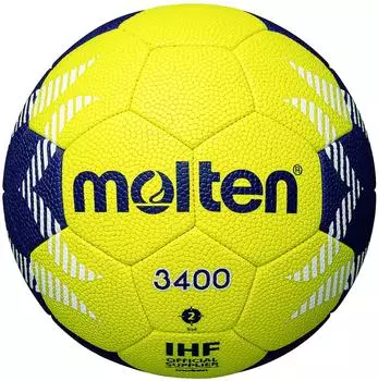 Molten HA3400-YN IHF Top Trainingsball gelb/blau Größe 2