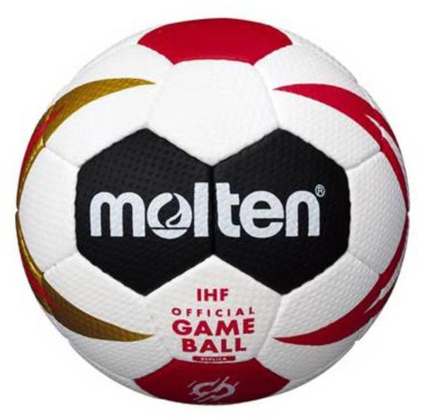 Molten Offizieller Replika-Ball der Handball-Weltmeisterschaft der Männer 2019 (Größe 0)