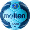 Molten H3X3800-CN, molten Handball H3X3800 Wettspielball Cyan 3 Blau/Türkis...