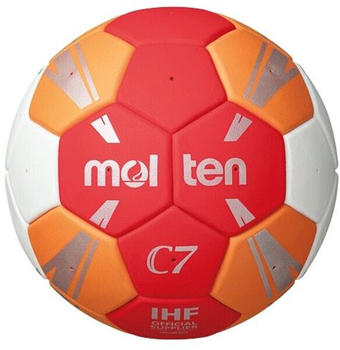 Molten C7 Handball (2023) Größe 2 Rot/Orange