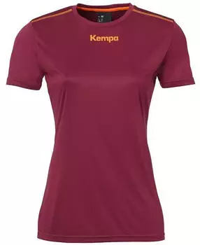 Kempa Poly Shirt Damen Rot F02