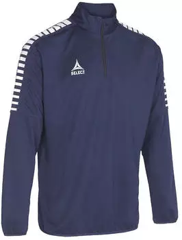 SELECT Argentina 1/4 Zip Top Blau