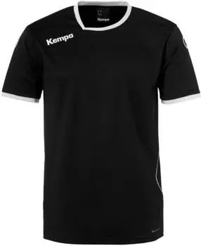 Kempa Curve Trikot T-Shirt Kids Schwarz Weiss