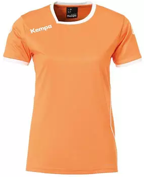 Uhlsport Curve Trikot T-Shirt Damen Orange Weiss