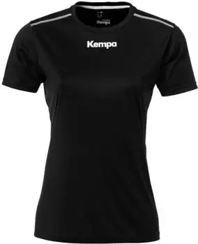 Kempa Poly T-Shirt Damen Schwarz