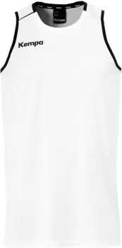 Kempa Player Tanktop Weiss Schwarz