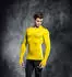 SELECT Kompressions-Shirt langarm Kids Gelb