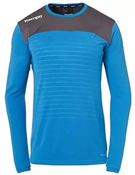 Kempa Emotion 2.0 T-Shirt langarm Blau Grau