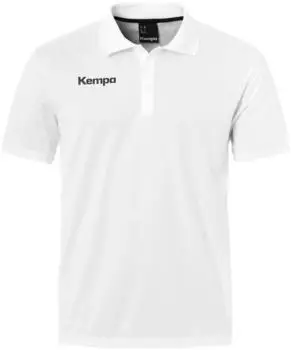 Kempa Poly Poloshirt Weiss
