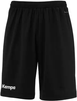 Kempa Player Short Kids Schwarz Weiss