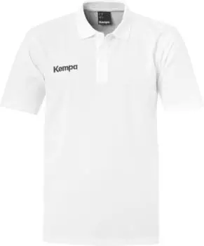 Kempa Classic Poloshirt Kids Weiss