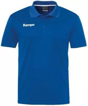 Kempa Poly Poloshirt Kids Blau