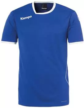 Kempa Curve Trikot T-Shirt Kids Blau Weiss
