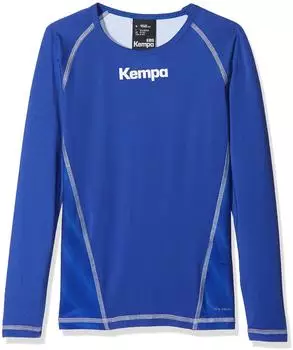 Kempa Attitude Longsleeve Kids Blau