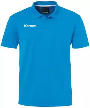 Kempa Poly Poloshirt Kids Hellblau