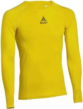 SELECT Funktionsshirt Lang Funktionslongsleeve gelb
