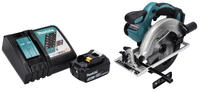 Makita Dss 611 Rf1 Akku Handkreiss&auml;ge 18 V 165 Mm + 1x Akku 3,0 Ah + Ladeger&auml;t
