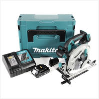 Makita Dhs 680 Ry1j Akku Handkreiss&auml;ge 18 V 165 Mm Brushless + 1x Akku 1,5 Ah +