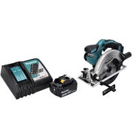 Makita - Dss 611 Rm1 Akku Handkreiss&auml;ge 18 V 165 Mm + 1x Akku 4,0 Ah + Ladeger&auml;t