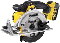 DeWalt DCS 391 M2, DeWalt DCS 391 M2 Akku Kreiss&auml;ge 18 V 165 mm + 2x Akku 4,0...