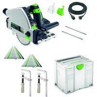 Festool Tauchsäge TS 55 REBQ Plus FS 2x FS 1400/2 2x FSV 2x FSZ 120 Systainer