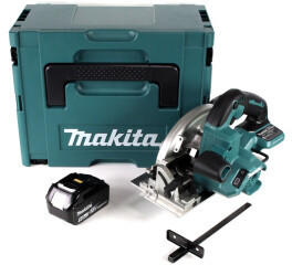 Makita DHS 660 T1J Akku Handkreissäge 18V 165mm im Makpac + 1x 5,0Ah Akku - ohne Ladegerät