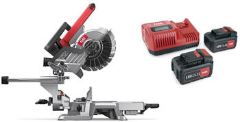 Flex-Tools SMS 190 18.0-EC (2x 5 Ah + Schnellladeger&auml;t)