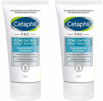 Cetaphil Pro Itch Control Repair Sensitive Regenerierende Handcreme (2 x 50ml)