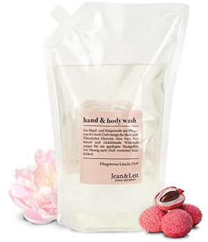 Jean & Len Hand & Body Wash Pfingstrose & Litschi (1,5 L)