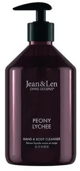 Jean & Len Hand & Body Cleanser Peony & Lychee (500ml)