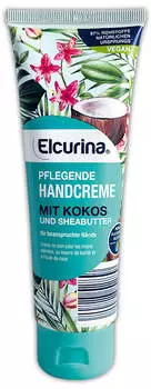 Elcurina Pflegende Handcreme mit Kokos und Sheabutter