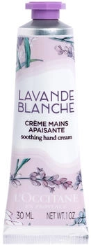 L'Occitane Handcreme mit weißem Lavendel 30ml