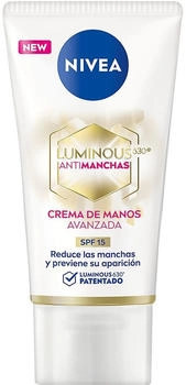 Nivea Luminous 630 Anti-Flecken-Handcreme SPF 15 (100ml)