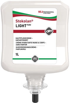 SC Johnson Deb Stoko Stokolan Light Pure Hautpflegecreme Kartusche 6 x 1 L