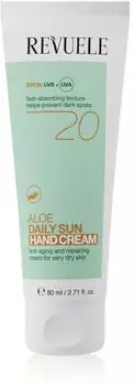 Revuele Aloe Daily Sun Hand Cream SPF 20 schützende Handcreme SPF 20 80 ml