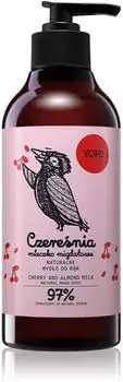 YOPE Cherry & Almond Milk Naturseife für die Hände 500 ml