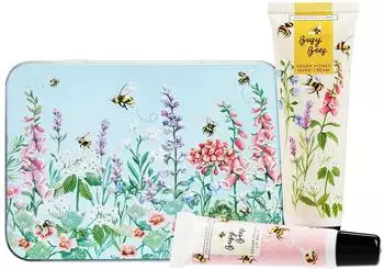Heathcote & Ivory Busy Bees Handcreme 50ml & Lippenbalsam 10ml, ätherische Öle, vegan