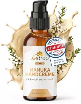 bedrop Manuka Repair Handcream mit Honig 25ml