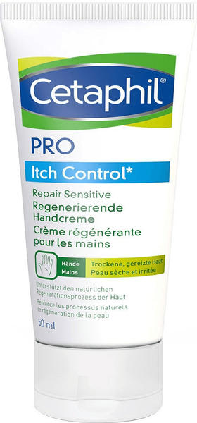 Cetaphil Pro Itch Control Repair Sensitive Regenerierende Handcreme (50ml)
