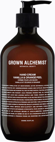 Grown Alchemist Vanilla & Orange Peel Handcreme (500ml)